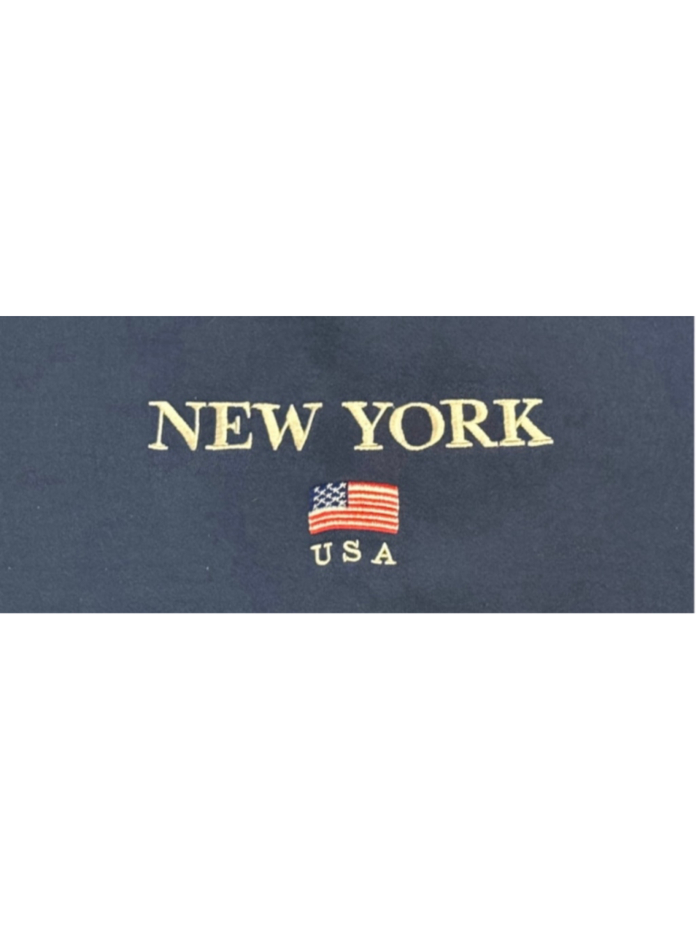 Vintage 2002 NYPD New York Men’s USA Embroidered Crewneck Sweatshirt Navy Sz S - Picture 5 of 8
